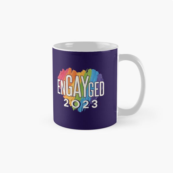 Item preview, Engayged 2023 LGBTQ Gay Engagement designed and sold by jaygo.