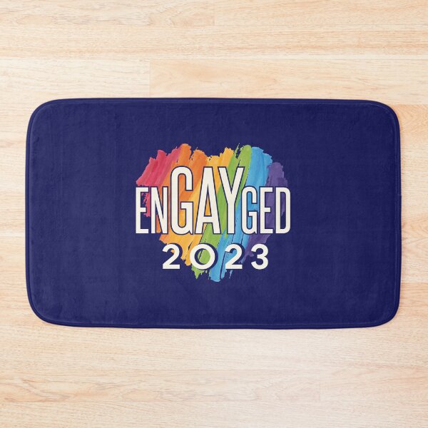 Item preview, Engayged 2023 LGBTQ Gay Engagement designed and sold by jaygo.