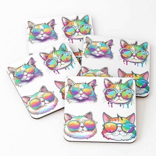 Item preview, Catlover l Sticker l Cool cats designed and sold by Artsynator.