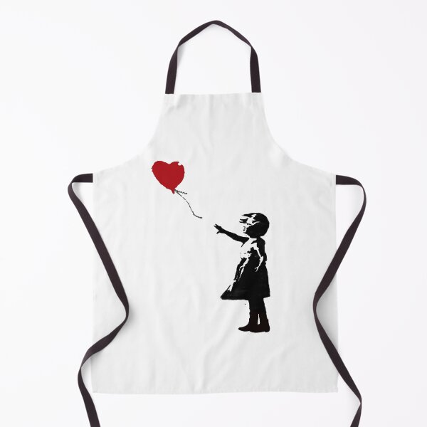 Item preview, BANKSY Red Heart Balloon Girl designed and sold by inkstyl.