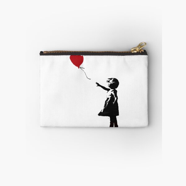 Item preview, BANKSY Red Heart Balloon Girl designed and sold by inkstyl.
