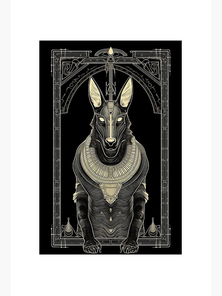 anubis dios egipcio fondo de pantalla