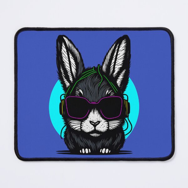 Item preview, Great rabbit (Conejo cool) designed and sold by FoRes-Art.