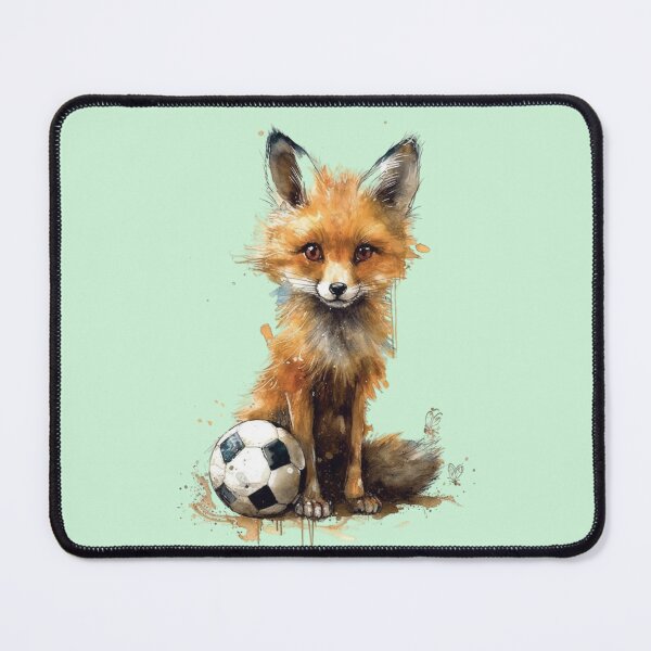Item preview, Cute Animal Soccer Players, sweet fox designed and sold by HarriPaloma.