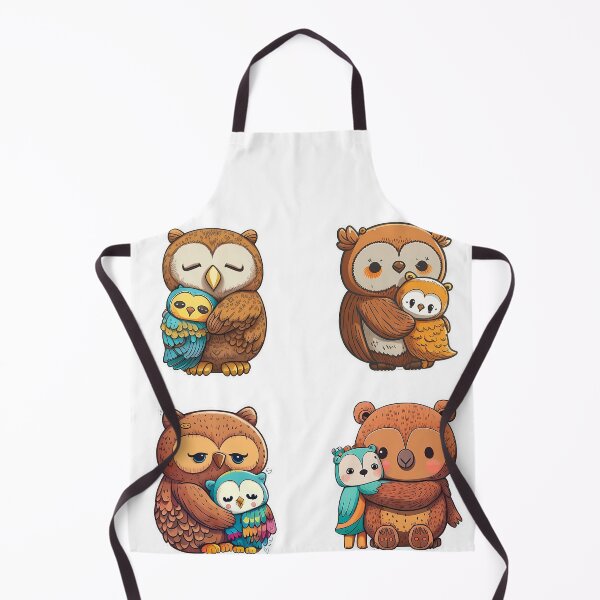 Item preview, Cute Owl Sticker l Hugs designed and sold by Artsynator.