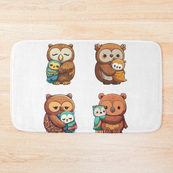 Item preview, Cute Owl Sticker l Hugs designed and sold by Artsynator.