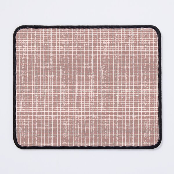 Item preview, Slubbed check - Earthy Pink designed and sold by ncxadair.