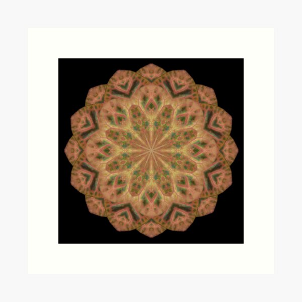 Item preview, Croton Leaf Mandala designed and sold by Lisa  Davis.