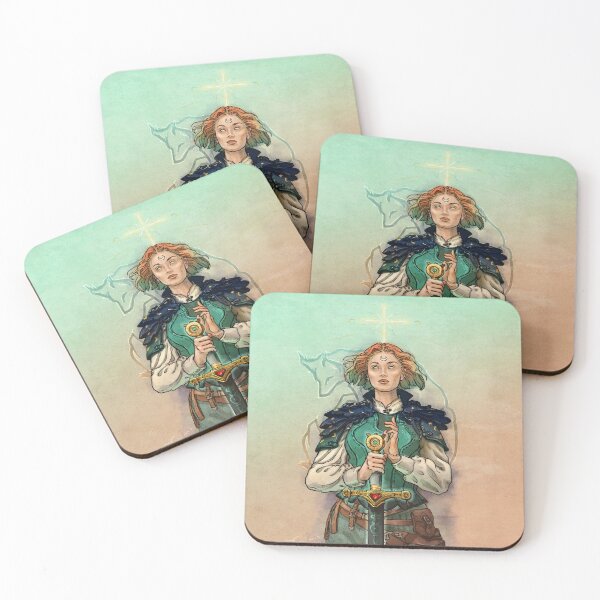 Item preview, Strength / The girl and the magic fox /  Queen of sword Tarot designed and sold by Lotusalchemy.