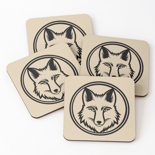 Item preview, Good Ol Fox Patch with Black Outline - If you used to be a Fox, a Good Old Fox too, you'll find this bestseller critter patch design perfect.  designed and sold by SeaStories88.