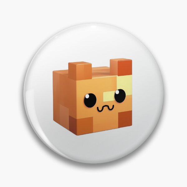 Item preview, red blocky cat designed and sold by Len-adeu.