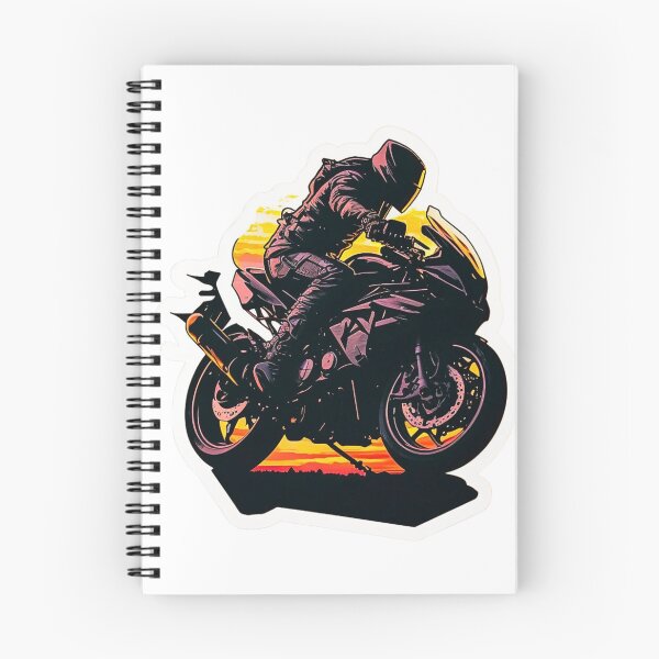 Artikelvorschau, Motorradfahrer posiert entworfen und verkauft von YammsDesign.