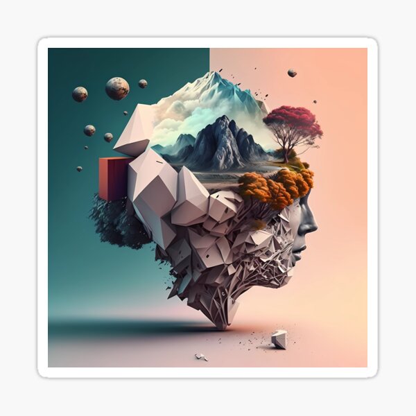 Item preview, Valley of the Mind designed and sold by Mindscaper-.