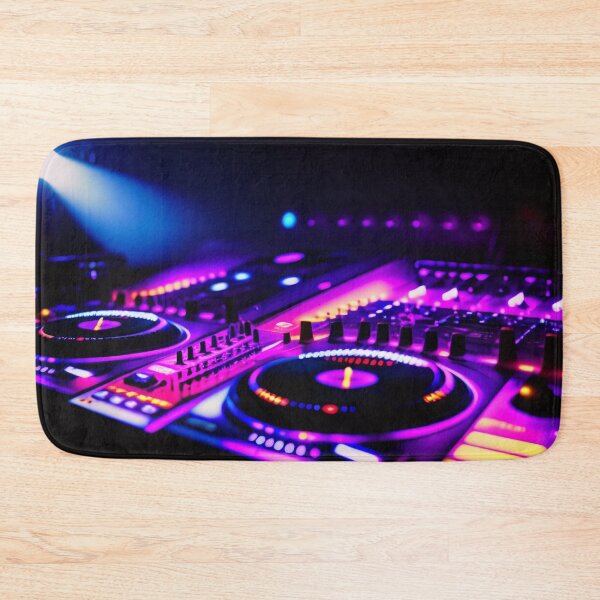 Item preview, DJ equipment dark room with purple lights designed and sold by Lefteris Betsis.
