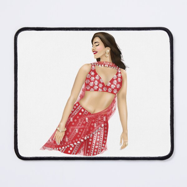 Item preview, Bollywood Beauty in Red designed and sold by Cyra26.