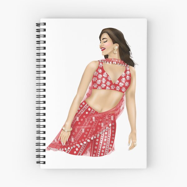 Item preview, Bollywood Beauty in Red designed and sold by Cyra26.