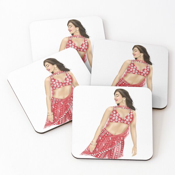 Item preview, Bollywood Beauty in Red designed and sold by Cyra26.