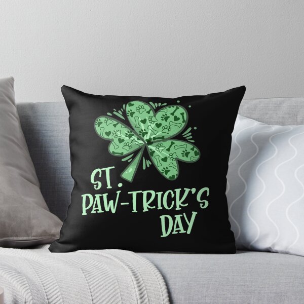 Item preview, St Paw Patricks Day Shamrock Paw Dog Owner designed and sold by Dressed For  Duty.