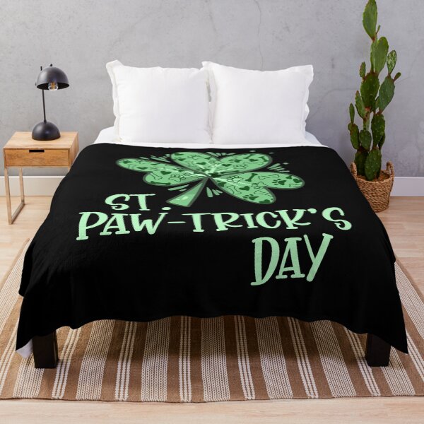 Item preview, St Paw Patricks Day Shamrock Paw Dog Owner designed and sold by Dressed For Duty.