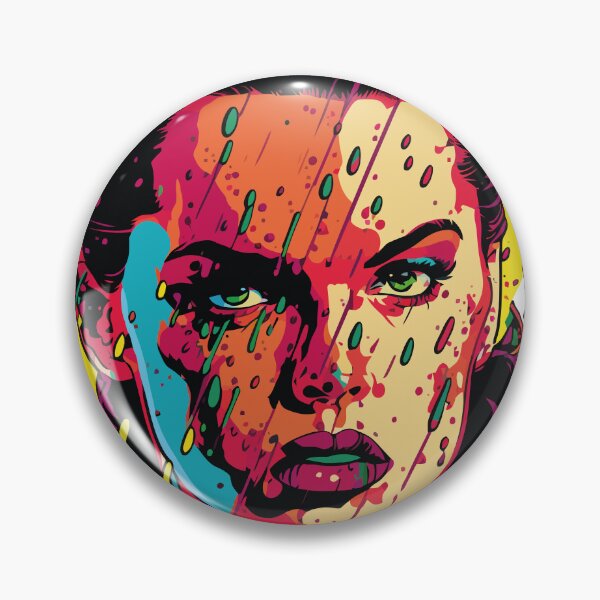 Item preview, Pop art woman face designed and sold by juancbp60.