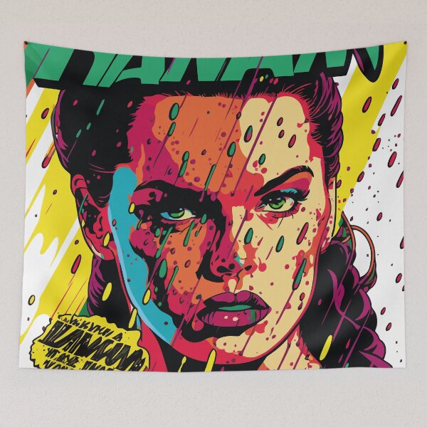 Item preview, Pop art woman face designed and sold by juancbp60.