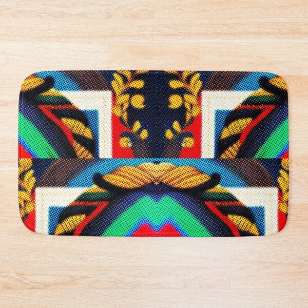 Item preview, *UNIQUE COOL JAMAICAN RASTA SKULL  COLORFUL DOTTED PATCHWORK* designed and sold by Ralek.