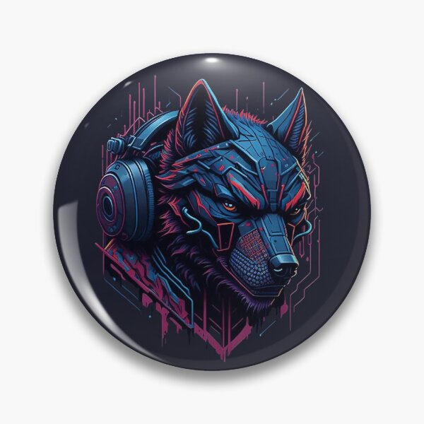 Item preview, cyberpunk wolf designed and sold by palpadin.