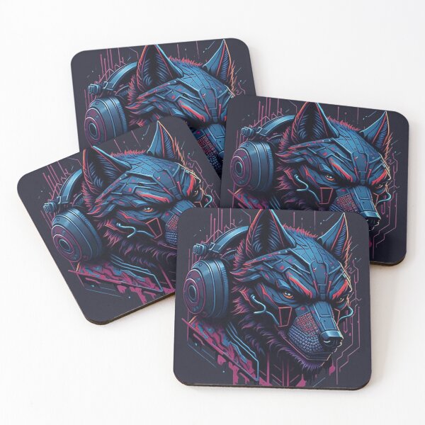 Item preview, cyberpunk wolf designed and sold by palpadin.