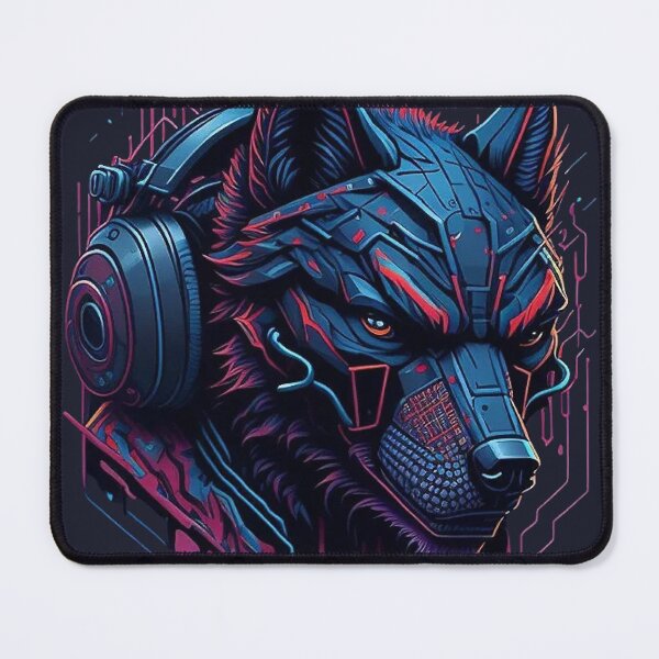 Item preview, cyberpunk wolf designed and sold by palpadin.