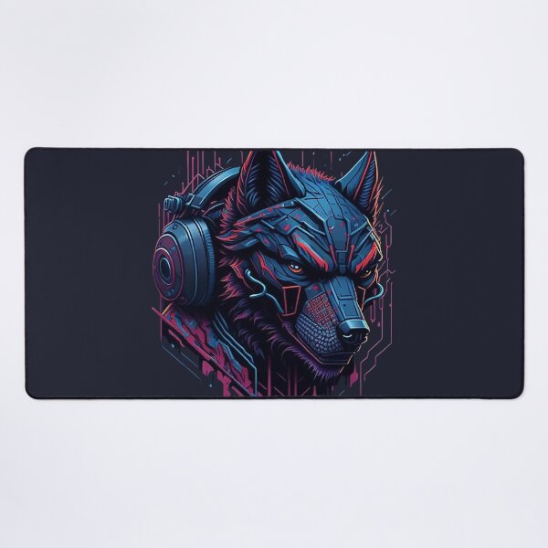 Item preview, cyberpunk wolf designed and sold by palpadin.