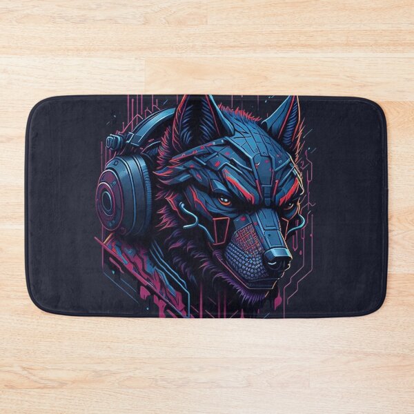 Item preview, cyberpunk wolf designed and sold by palpadin.