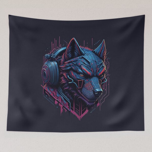 Item preview, cyberpunk wolf designed and sold by palpadin.