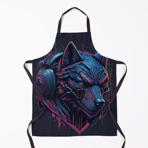 Item preview, cyberpunk wolf designed and sold by palpadin.