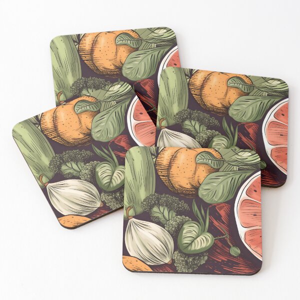 Item preview, Vegetables and fruits collection designed and sold by dvoevnore.