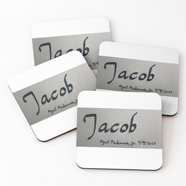 Item preview, Name "Jacob" Written in Calligraphy designed and sold by Nigel Parkinson, Jr..