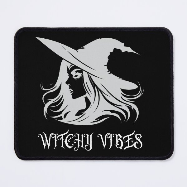 Item preview, Witchy Vibes Sillhouette Black and White designed and sold by cetakulang.