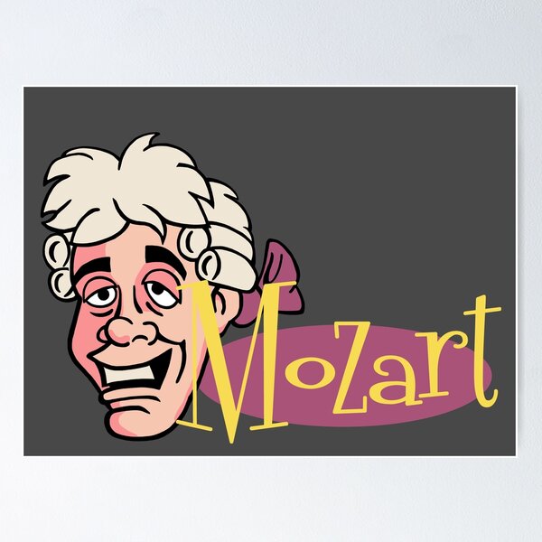 Vista previa del artículo con la obra «Mozart», diseñado y vendido por slabafinety.