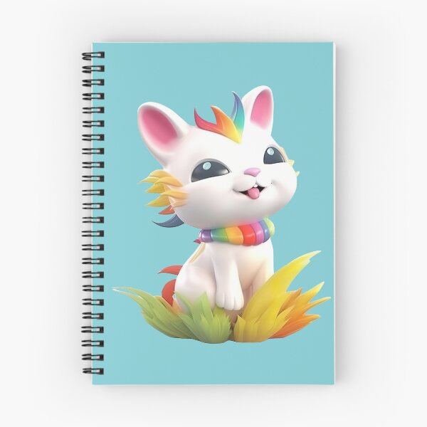 Item preview, Cute rainbow cat designed and sold by PoppinArtFox.