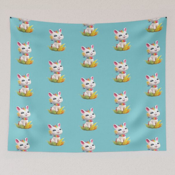 Item preview, Cute rainbow cat designed and sold by PoppinArtFox.
