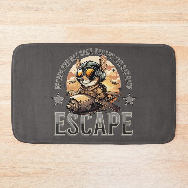 Item preview, Escape the rat race designed and sold by Mlaniel.