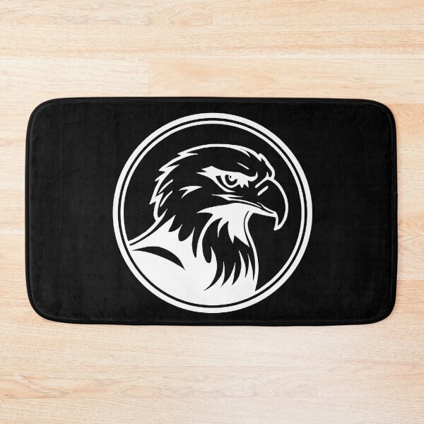 Item preview, Good Ol Eagle Patch with White Outline - If you used to be a Eagle, a Good Old Eagle too, you'll find the bestseller critter patch design perfect.  designed and sold by SeaStories88.