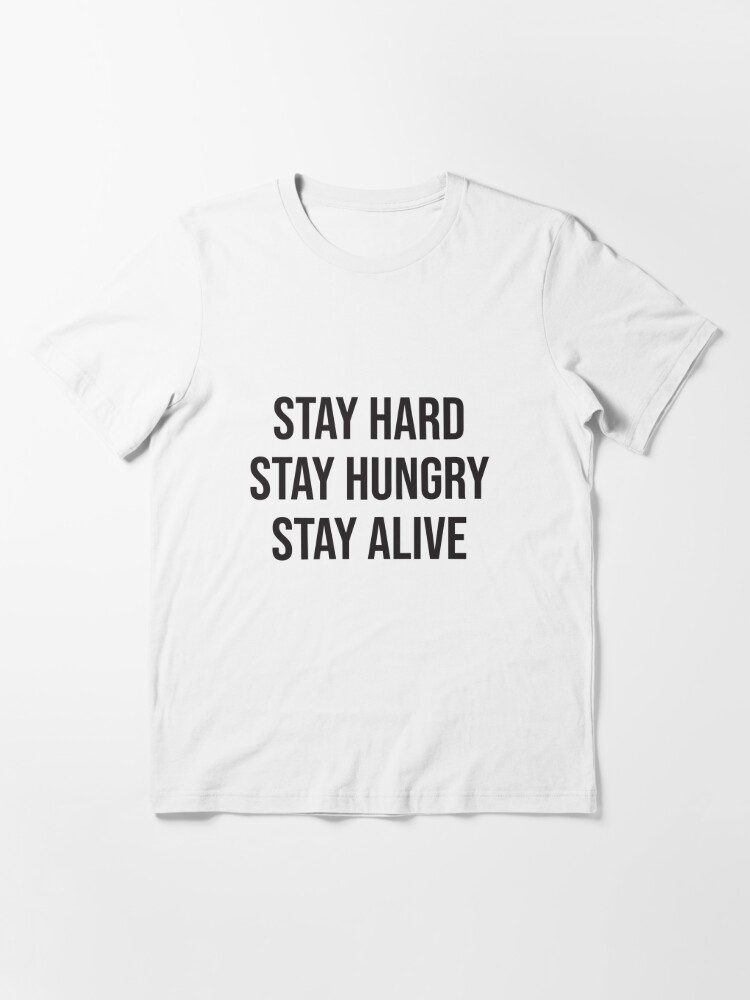 STAY HUNGRY/Tシャツ/M/コットン-