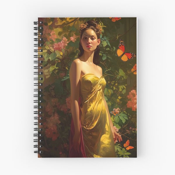 Item preview, Lady with Qipao in Butterfly Garden designed and sold by Juliascutecornr.