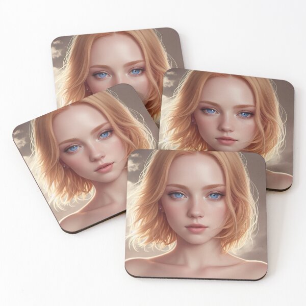 Item preview, "The Ethereal Beauty of a Blue-Eyed Blonde Goddess: Embodying Feminine Grace and Elegance" designed and sold by atsuko kuradome.