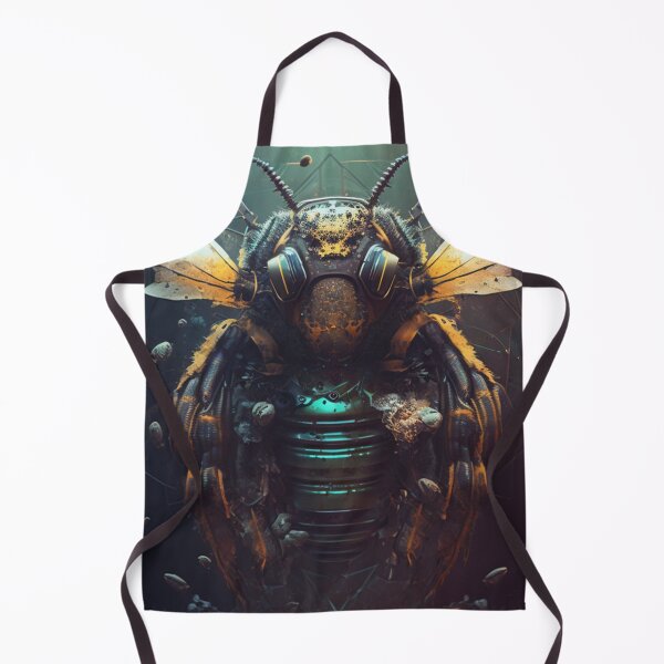 Item preview, Bee on a sunflower designed and sold by MrRobotAI.