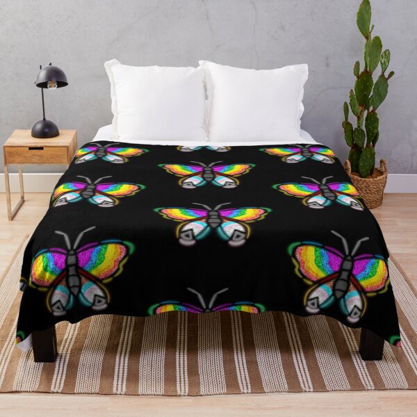 Item preview, Progressive Pride Flag Moth (Version 1) designed and sold by O1RSH.