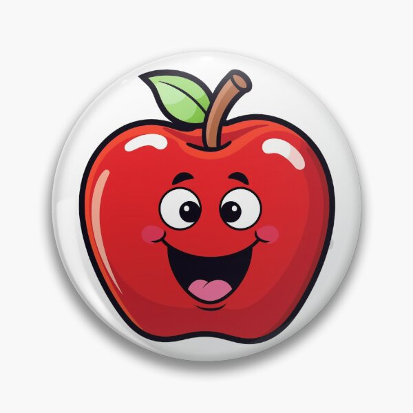 Item preview, Happy Red Apple Design designed and sold by BrinaandPops.