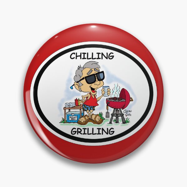Artikelvorschau, Chillen und Grillen "Fritts Cartoons entworfen und verkauft von Shean Fritts.
