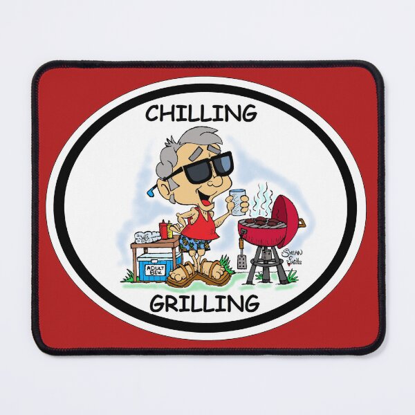 Item preview, Chilling and a Grilling "Fritts cartoons designed and sold by Shean Fritts.