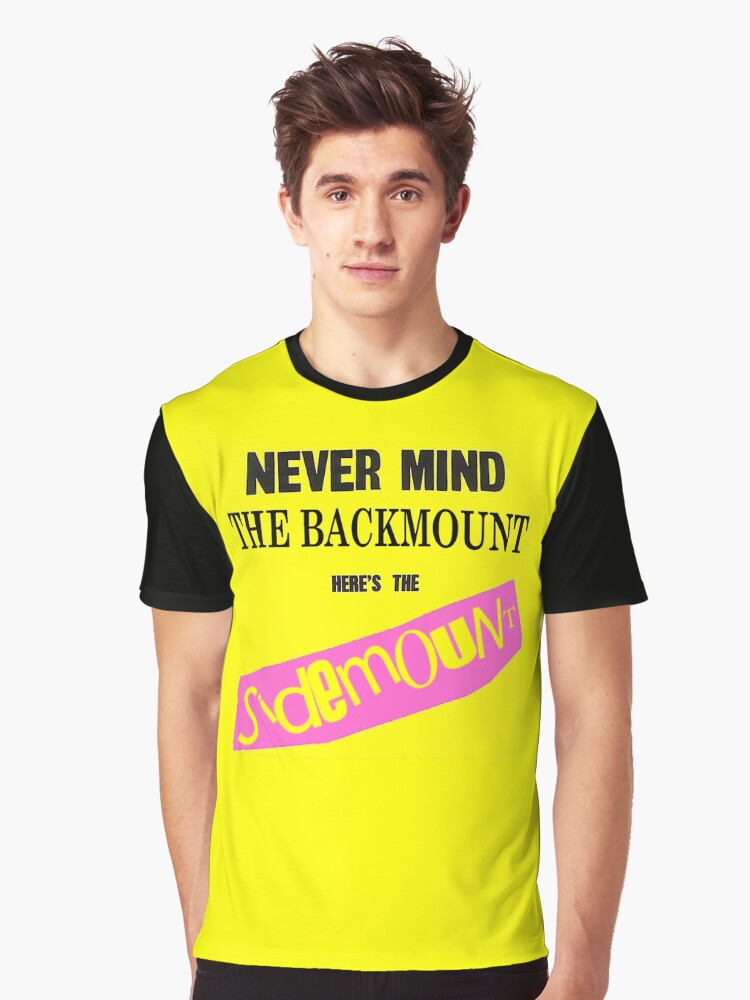 Thumbnail 1 of 5, Graphic T-Shirt, Punk Sidemount Diving (solid yellow design) designed and sold by andydavistech.